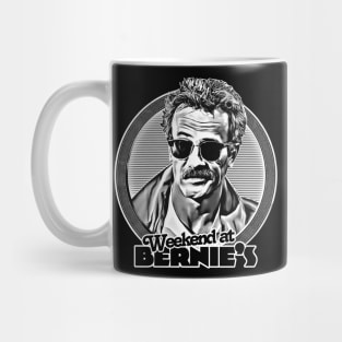 Weekend At Bernie's -- 80s Retro Fan Design Mug